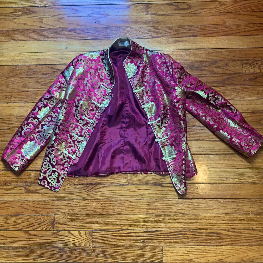 Printed Purple Jacket size S/M